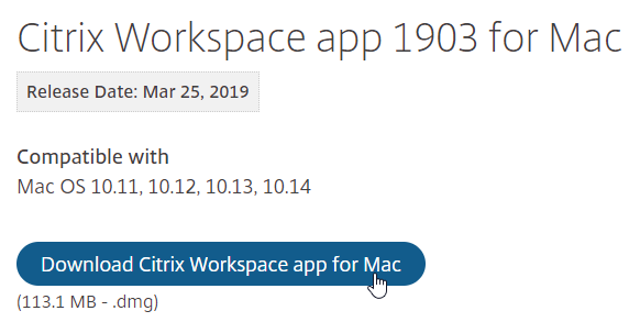 citrix workspace mac earlier versions